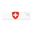 Switzerland Official Coat Of Arms Heraldry Symbol bumper stickers