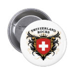 Switzerland Rocks Pinback Buttons