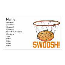 Swoosh Business Cards