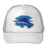 Swordfish on the prowl mesh hat
