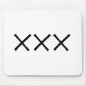 Sxe Shoulders mousepads