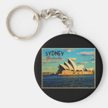 Sydney Australia Keychains