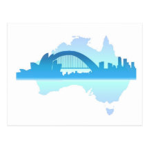 Sydney Australia Post Card