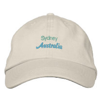 SYDNEY cap Embroidered Hats