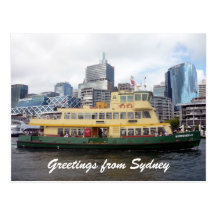 sydney ferry postcards