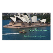 Sydney, Grey Nomad scenes Business Card