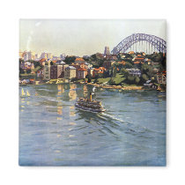 Sydney Harbour, Australia Fridge Magnet
