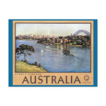 Sydney Harbour, Australia Postcards