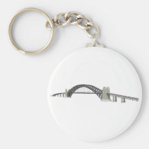 Sydney Harbour Bridge: 3D Model: Keychains