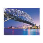 Sydney Harbour Bridge at Night Australia postcards