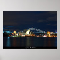 Sydney Harbour Poster
