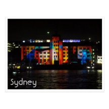 sydney mca bright post card