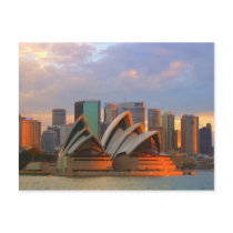 sydney opera house post card