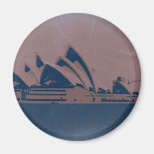 Sydney Opera House Refrigerator Magnet
