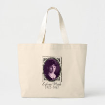 Sylvia Plath Canvas Bag