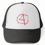 Symbol anarchie anarchy truckerkappen