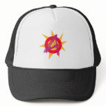 Symbol Anarchie anarchy Mütze