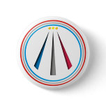 Symbol Awen Neo Druiden Barden Anstecknadelbuttons