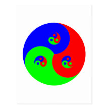 Symbol Dialektik dialectics Postkarte