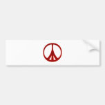 Symbol Frieden peace Autoaufkleber