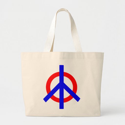 Symbol Frieden peace Einkaufstaschen