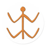 Symbol Gastfreundschaft stickers