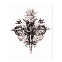 Symbol of Balance Postcard