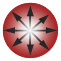 Symbol of Chaos stickers