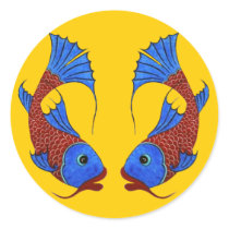 Symbol of Love and Good Fortune Koi Carp Fish
