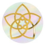 Symbol Venus Flower / GOLD | coloured light stickers