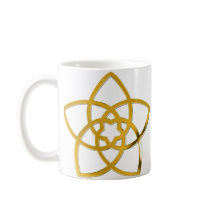 Symbol Venus Flower / GOLD Coffee Mug