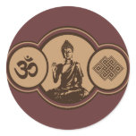 Symbols Of Buddha Sticker