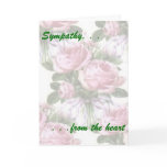 Sympathy From the Heart cards