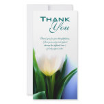 Sympathy / Funeral Thank You Photo Card photo cards