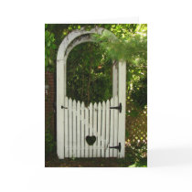 Sympathy Garden Heart Arbor Greeting Cards