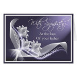 Sympathy - Loss of Father cards