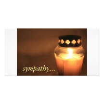 sympathy... photo card template
