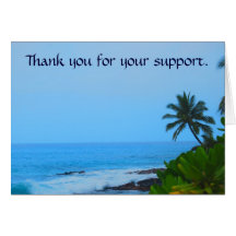 Sympathy Thank you Card