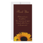 Sympathy Thank You photo cards