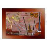 Symphony Orchestra Instruments Card