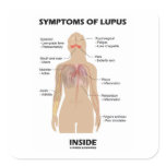 Symptoms Of Lupus Inside (Autoimmune Disorder) Stickers