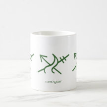 SymTel Green Courageous Symbol Mug