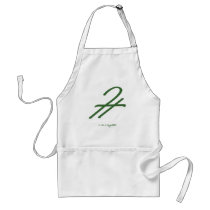 SymTell Green Admiration Symbol Apron