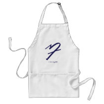 SymTell Purple Anxious Symbol Aprons