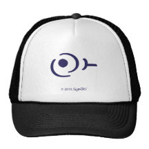 SymTell Purple Selfish Symbol Hat