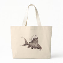 Synodontis Catfish Tote Bag