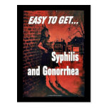 Syphilis And Gonorrhoea Postcards