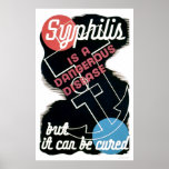 Syphilis Is Dangerous 1941 WPA posters