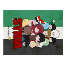 SYRIA - We're With You Post Card