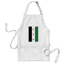 Syrian Revolutionary Flag Apron